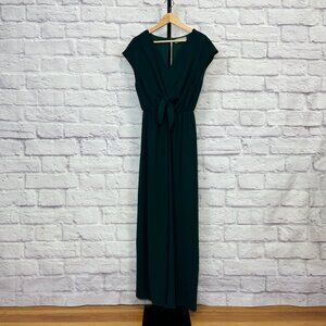 Nyland Forest Green Wide Leg Jumpsuit